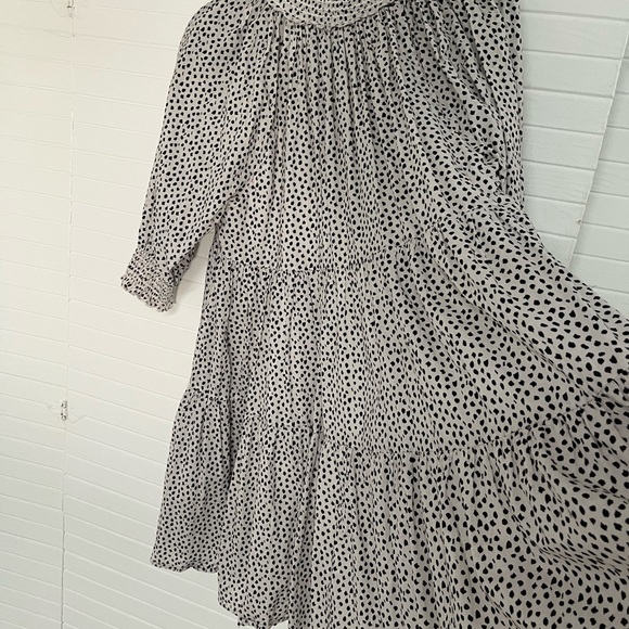 Steele fierra dress in noir speck size M - Picture 5 of 5